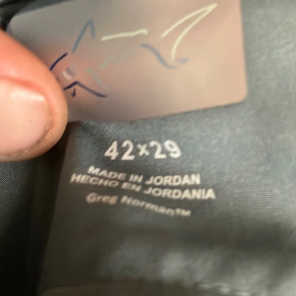 Greg Norman Collection Green Flex Chinos - Picture 3 of 4